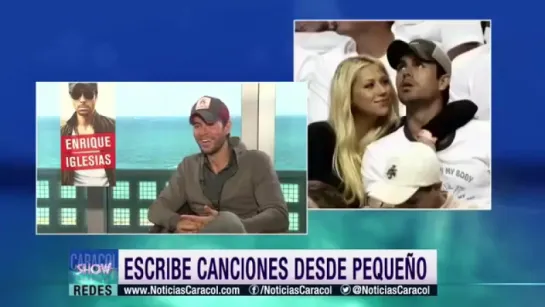 Enrique Iglesias Interview For Caracol TV