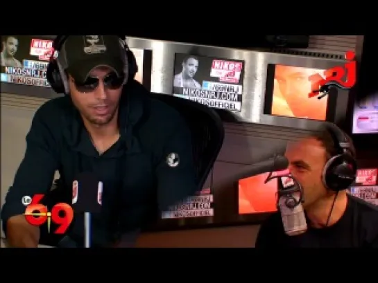 Enrique Iglesias - Son futur hit avec Lady Gaga & RedOne - Le 6-9 NRJ