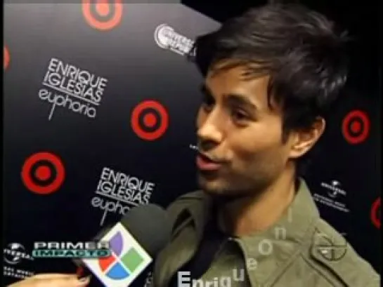 Enrique Iglesias - News Report (Primer Impacto 07 Juli 2010)