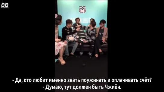 [BAMBOO рус.саб] 160702 Интервью BIGBANG для INKE в Чунцине