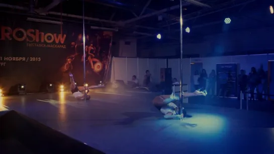 Sportissimo - Дуэт (Exotic pole dance show 2015)