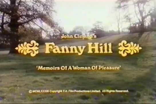 Gerry O'Hara "Fanny Hill: Memoirs of a woman of pleasure" 1983