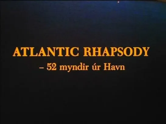 Katrin Ottarsdóttir "Atlantic Rhapsody" 1989