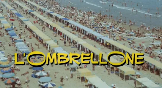 Dino Risi "L'ombrellone" 1965