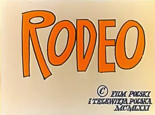 Leszek Galewicz "Rodeo" 1971