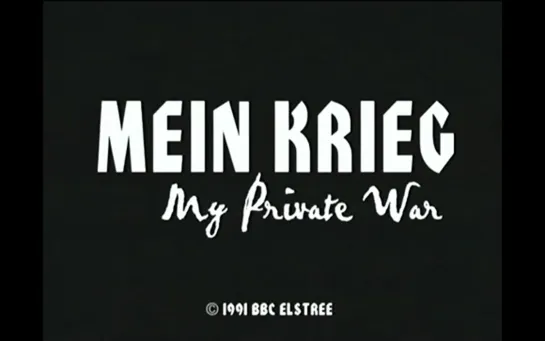 Harriet Eder, Thomas Kufus "Mein Krieg" 1991