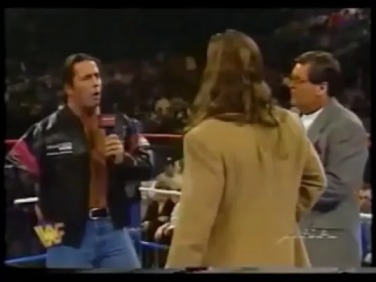 Shawn Michaels Bret Hart Undertaker Sycho Sid 1996 Segment.