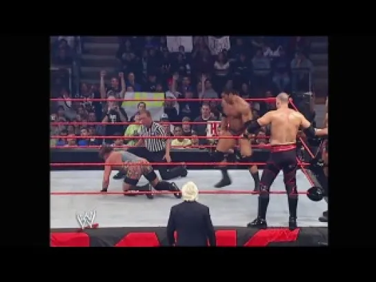 FULL-LENGTH MATCH - Raw - Goldberg, Shawn Michaels & RVD vs. Batista, Randy Orton & Kane