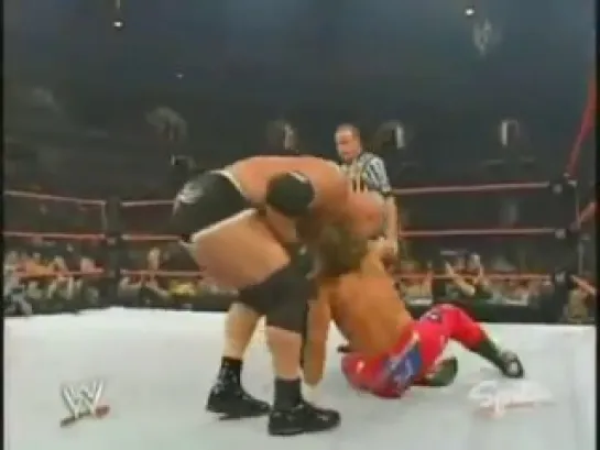 WWE RAW- Shawn Michaels vs. Goldberg World Heavyweight Championship.