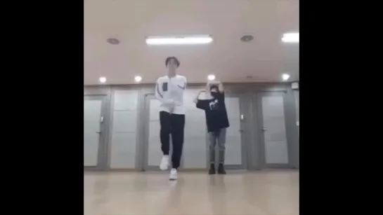 звоните в дурку JHope and Jungkook from BTS dancing.