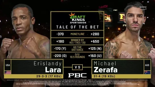 Эрисланди Лара vs Майкл Зерафа (полный бой)