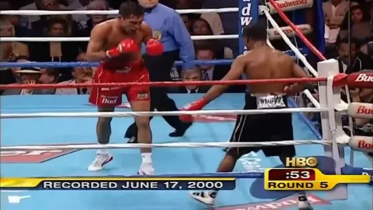 Oscar De La Hoya vs Shane Mosley 1 - Highlights