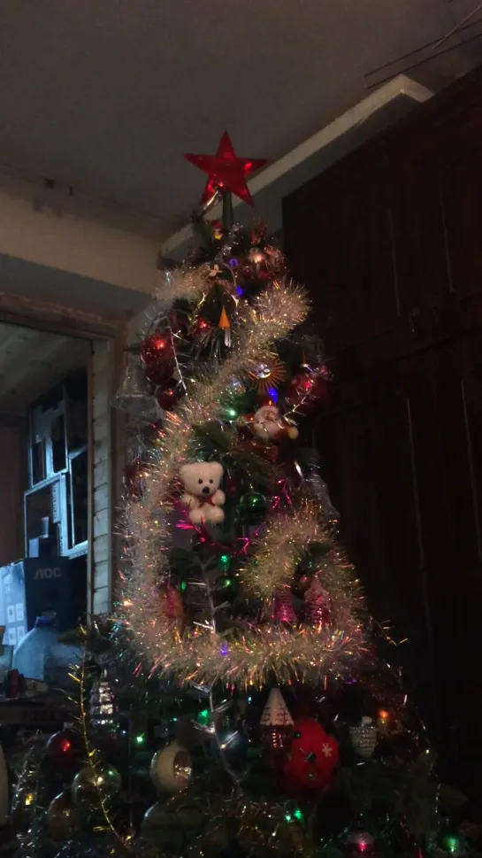 Our New Year tree 23.12.2020