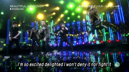 Big Bang - Beautiful Hangover [270810 on Music Station]