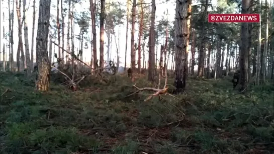 🇷🇺🇺🇦Vídeo en primera persona del trabajo de combate de las unidades de la marina de la Flota del Mar Negro en Jersón, los rusos