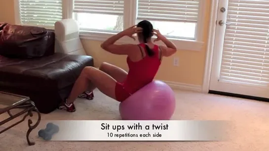 Home workout with Sasha Brown #4