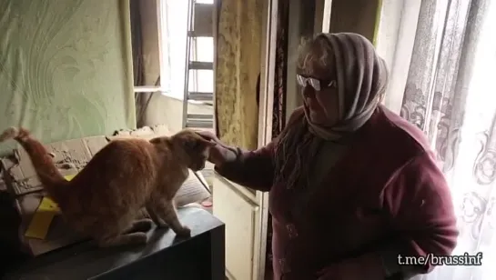 «Мы вас очень ждали. Ждали как манну небесную... Я думаю нас не бросят, помогут отстроиться. Правда? Правда же?»