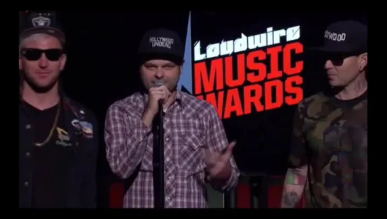 Hollywood Undead at Loudwire Music Awards 2017