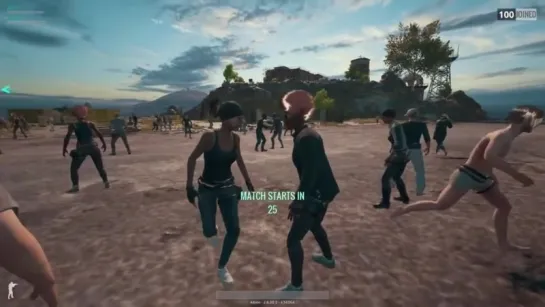 Типичный Европейский сервер в PUBG