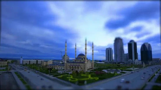 New Grozny in time lapse.