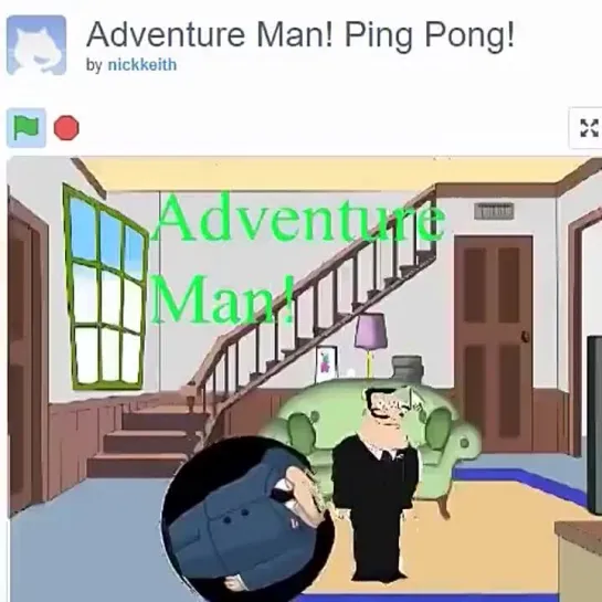 Adventure man! Ping Pong!