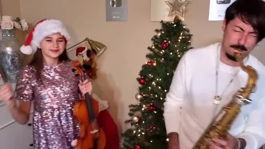 LAST CHRISTMAS (Home Version) Daniele Vitale  Karolina Protsenko - Sax e Violin