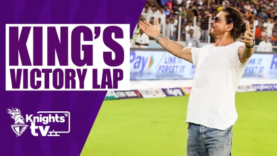 Shah Rukh Khan’s Victory Lap After KKR’s Win in Qualifier 1 -