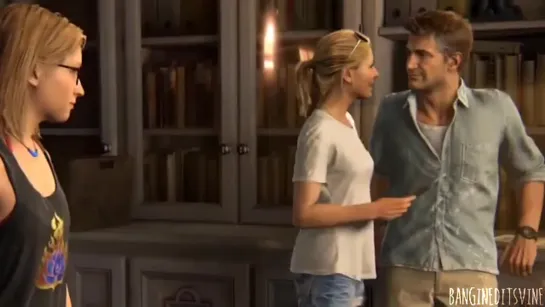 Uncharted ⊱ vine ⊰ Nathan Drake x Elena Fisher