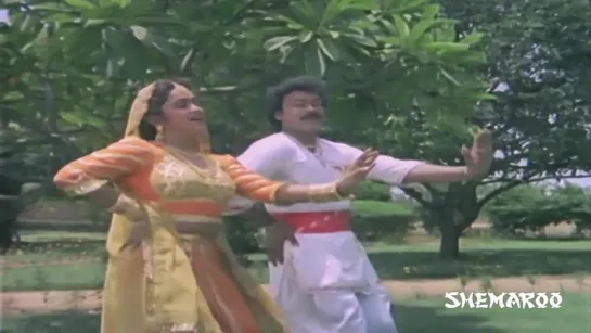 Raja Vikramarka movie songs - Aanati Nundi song - Chiranjeevi, Amala, Raadhika.mp4