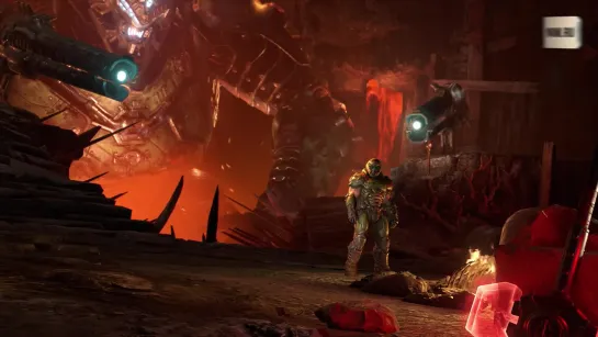 Doom Eternal .Русская озвучка.Сюжетный фрагмент и геймплей.