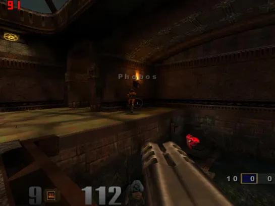 Quake 3 Arena.гоняем с ботами.