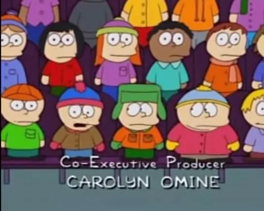 South Park parody on the Simpsons.