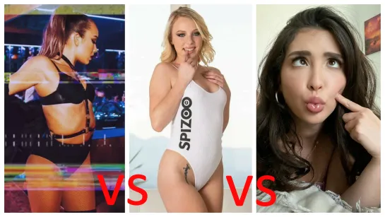 Leah Winters VS Dixie Lynn  VS Jane Wilde 🔞