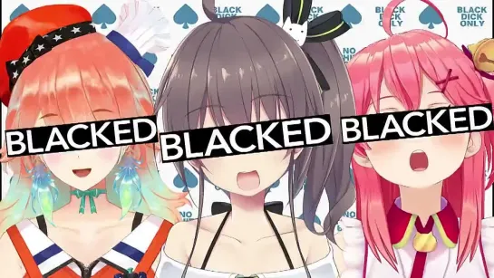 Hololive BLACKED HMV - D / Waifus_BLACKED - PMV, HMV, Blacked Waifus, 2D