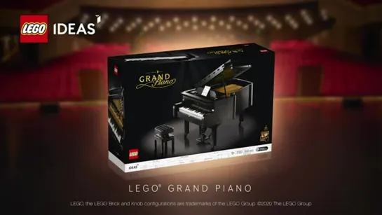 Introducing LEGO® Ideas Grand Piano (21323)