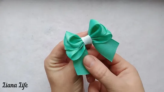 🎀Бантики из репсовой ленты 2,5 см СВОИМИ РУКАМИ_🎀БАНТИКИ для малышки_DIY_BOW_laço😍💓