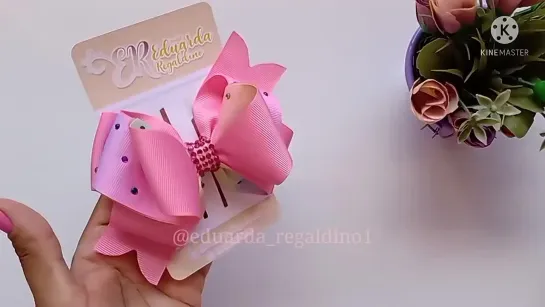 Faça Laço Lindo Formoso♥️ Simples e fácil 💞 Gorgurão - Iniciantes, Diy -Pap✅