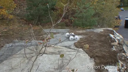 Прыгающий робот Sand Flea от Boston Dynamics.