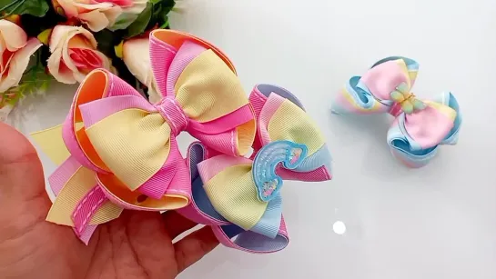 Laço Bem Fácil Para Iniciantes -Pap- Diy Ribbon Bow