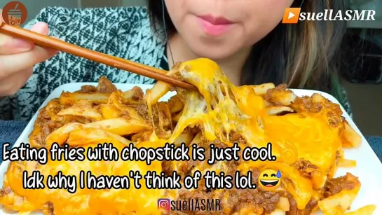 [JOH] Chilli Cheese Fries VS Animal style Fries | Mukbangers Foods🍟🧀🌶️