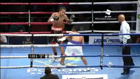 Galindo Cardenas KO Guillen