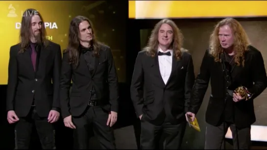 Megadeth Grammy 2017