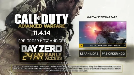 Official Call of Duty - Advanced Warfare Gameplay Launch Trailer