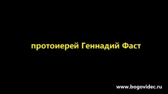 Тайна христианской веры. Протоиерей Геннадий Фаст