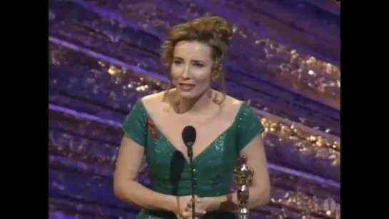 Emma Thompson Wins Best Actress- 1993 Oscars