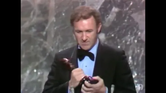 Gene Hackman Wins Best Actor- 1972 Oscars