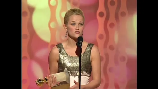 Reese Witherspoon Wins Best Actress Motion Picture Musical or Comedy - Golden Globes (2006)