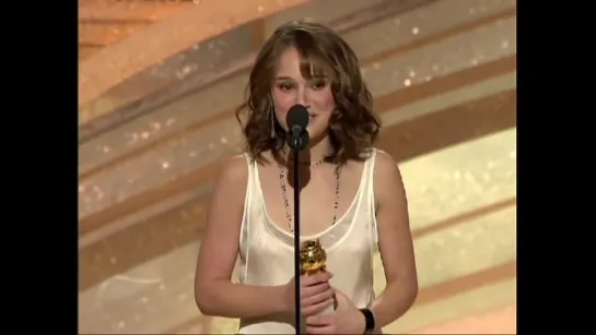 Natalie Portman Wins Best Supporting Actress Motion Picture - Golden Globes (2005)