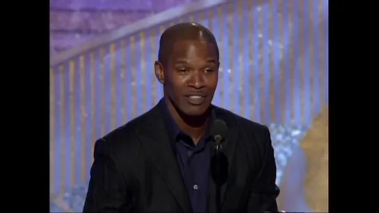 Jamie Foxx Wins Best Actor Musical or Comedy - Golden Globes (2005)