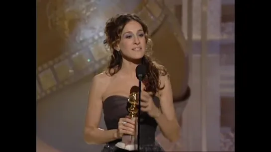 Sarah Jessica Parker Wins Best Actress TV Series Musical or Comedy - Golden Globes (2004)